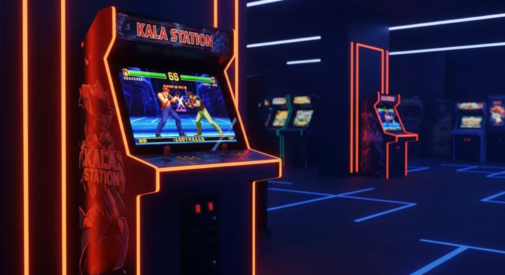 Jogos de arcade clássicos de briga de rua e luta disponíveis no Kala Station
