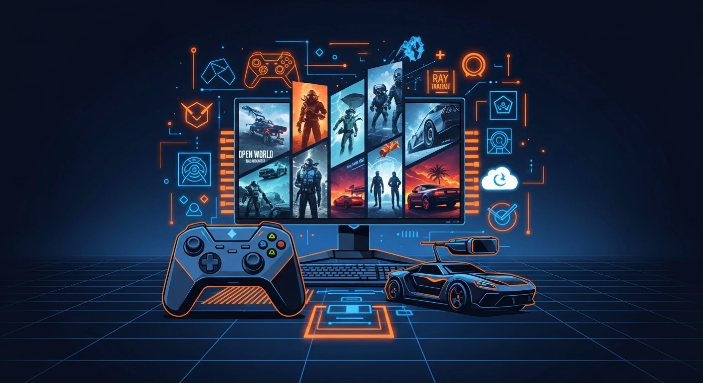 Jogos modernos de alto desempenho no Kala Station